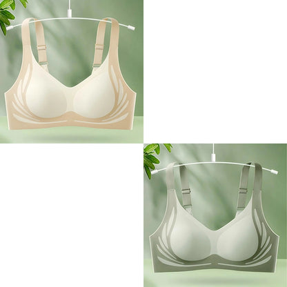 😍【Balení po 2】Bezdrátová podprsenka pro ženy, jednodílná❤️【40-85KG】