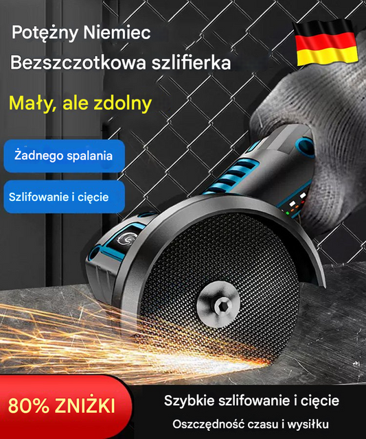 Bardzo wysoka wydajność kosztowa. Miniszlifierka kątowa
