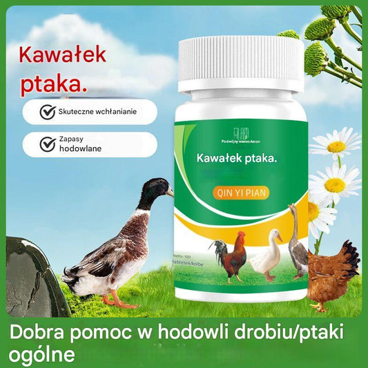 Jedna tabletka może wyleczyć chorobę. ✅Przeziębienia u kur, kaczek i gęsi ✅Chrapanie i kaszel ✅Antywirusy ✅Gorączka u kur ✅Stosowany u świń, bydła i owiec-3878865