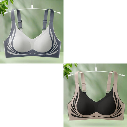 😍【Balení po 2】Bezdrátová podprsenka pro ženy, jednodílná❤️【40-85KG】