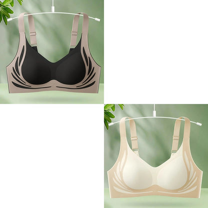 😍【Balení po 2】Bezdrátová podprsenka pro ženy, jednodílná❤️【40-85KG】
