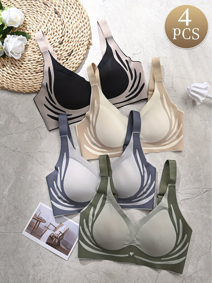 😍【Balení po 2】Bezdrátová podprsenka pro ženy, jednodílná❤️【40-85KG】