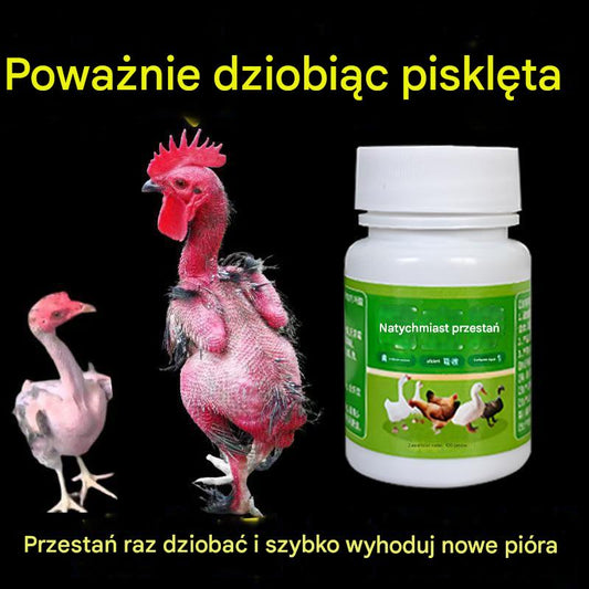 Jedna tabletka może wyleczyć chorobę. ✅Kurczaki, które poważnie dziobią pióra, palce i pośladki ✅Kurczaki, które dziobią jajka ✅Niedożywienie drobiu ✅Suplement wapnia dla drobiu w celu uzupełnienia odżywiania ✅Uniwersalne drób-3893344