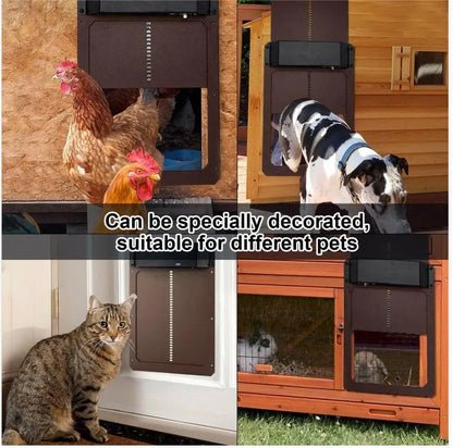 Časově omezená nabídka! 🔥 Automatické dveře kurníku se světelným senzorem.