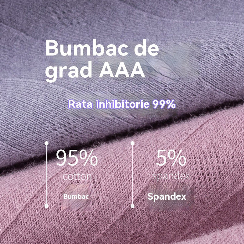 🔥🩲(6ks) Poslední den - sleva 50 % - Antibakteriální kalhotky s vysokým pasem pro kontrolu bříška