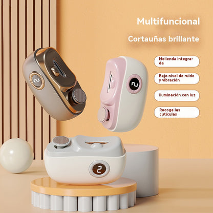 ✂️💅 Multifunkční elektrický pilník na nehty, elektrické kleštičky na nehty s ochranou proti skřípnutí