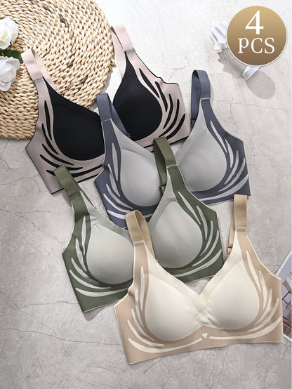 😍【Balení po 2】Bezdrátová podprsenka pro ženy, jednodílná❤️【40-85KG】