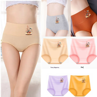 💖Poslední den sleva 50 % - 【Balení 6 kusů】Nadzvednutí hýždí s vysokým pasem z vysoce kvalitní bavlny✨️ （40-100 kg）